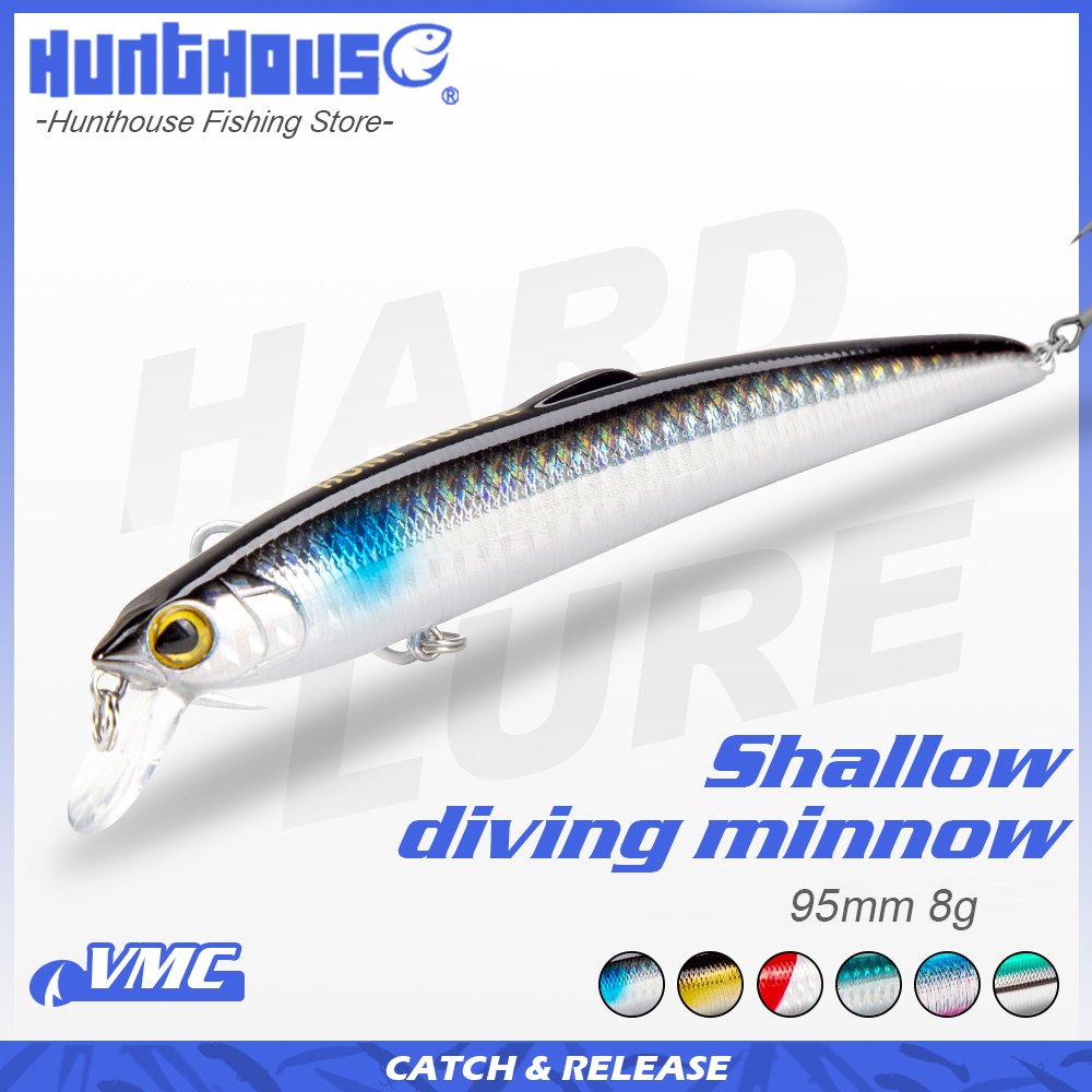 Fishing Lure Swimbait - Hunthouse Smith Saruna Minnow Richiamo di
