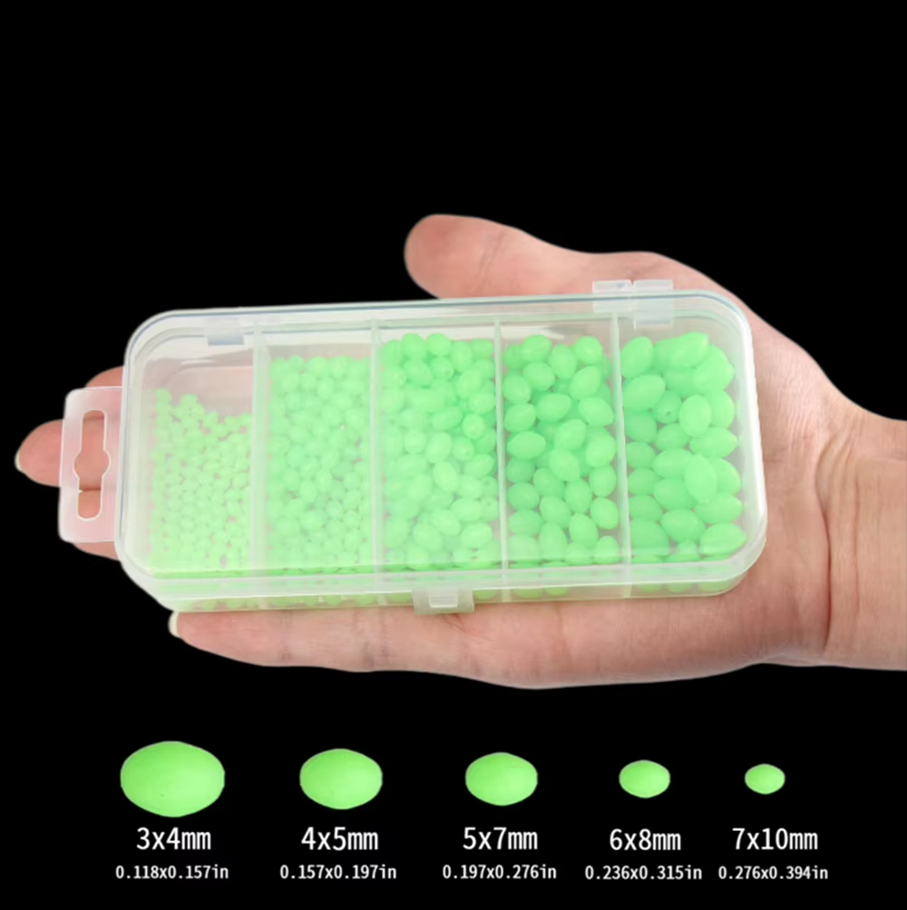 Fishing Lure Topwater - 375 Pz/set Notte Luminoso Pesca Perline