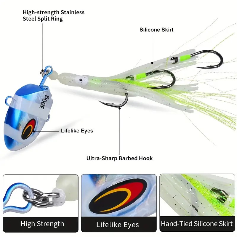 1pc Esca Luminosa 100g Lento-S - Fishing Lure Buzzbait recensione e prezzo