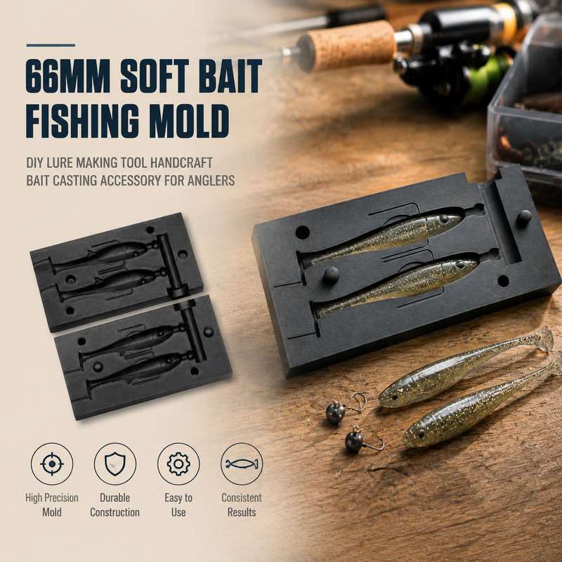 Stampo per esche morbide da 66 - Fishing Lure Kit recensione e prezzo