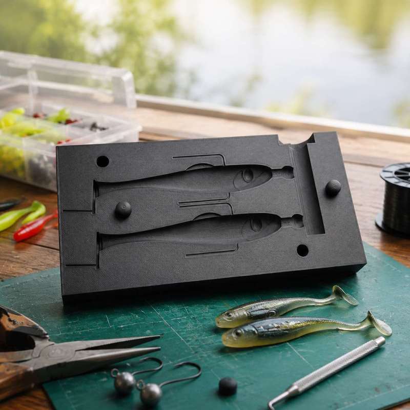 Stampo per esche morbide da 66 - Fishing Lure Kit recensione e prezzo