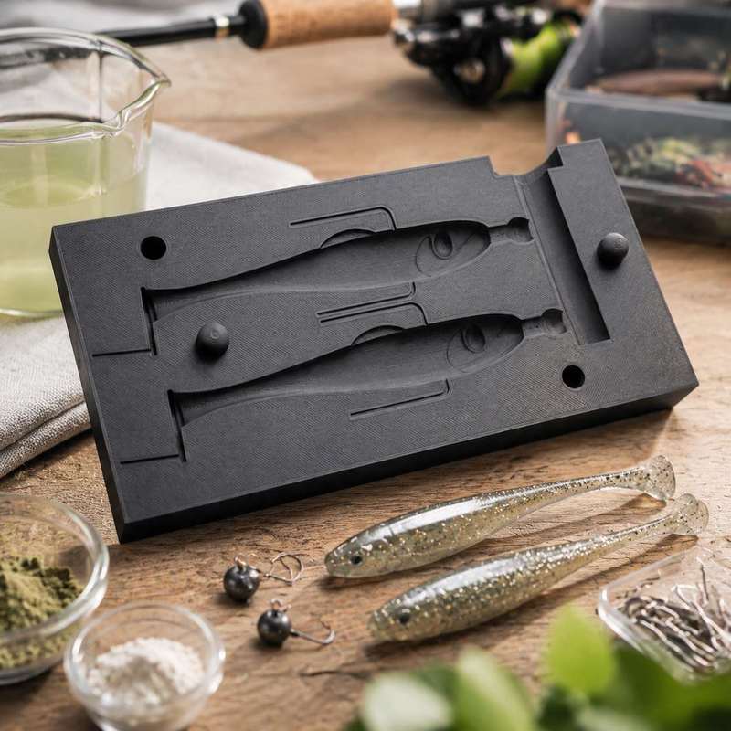 Stampo per esche morbide da 66 - Fishing Lure Kit recensione e prezzo