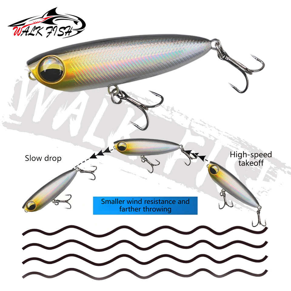 WALK FISH 1 pz 6 cm 5,6 g Esca - Fishing Lure Topwater recensione e prezzo