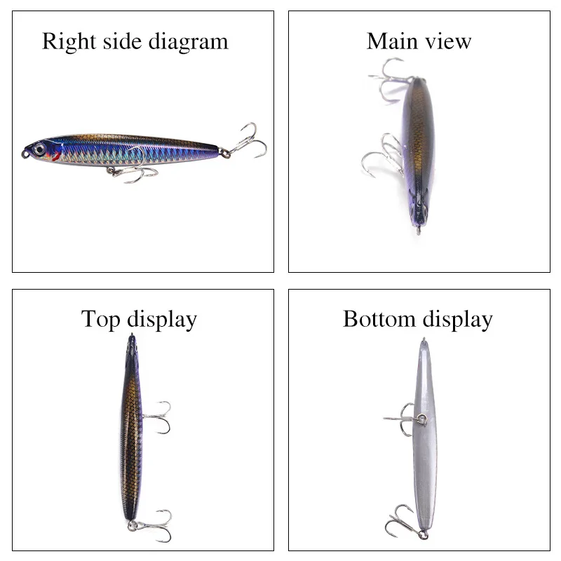 Set di 4 esche artificiali pro - Fishing Lure Topwater recensione e prezzo